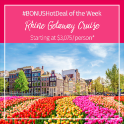 #BONUSHotDealoftheWeek Rhine Getaway Cruise with Viking – Basel to Amsterdam