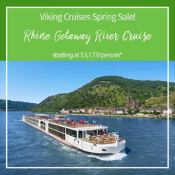 Viking Cruises Spring Sale – Rhine Getaway River Cruise