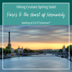 Viking Cruises Spring Sale – Paris & the Heart of Normandy River Cruise